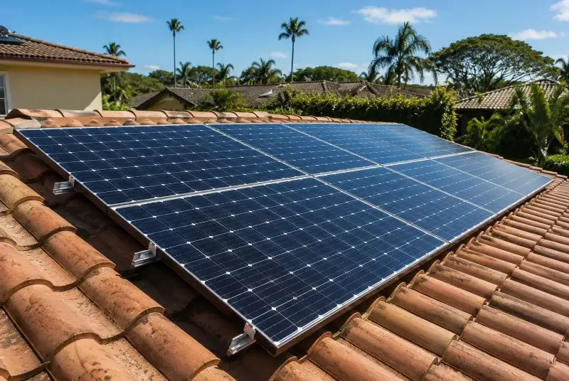 Installation de panneaux solaires à Cassen